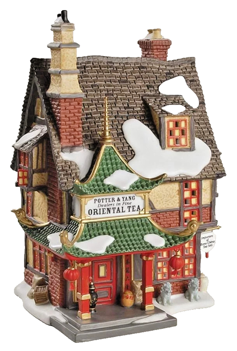 Dept 56 Dickens Village Canton Tea Trading Christmas Village 2007 #7999